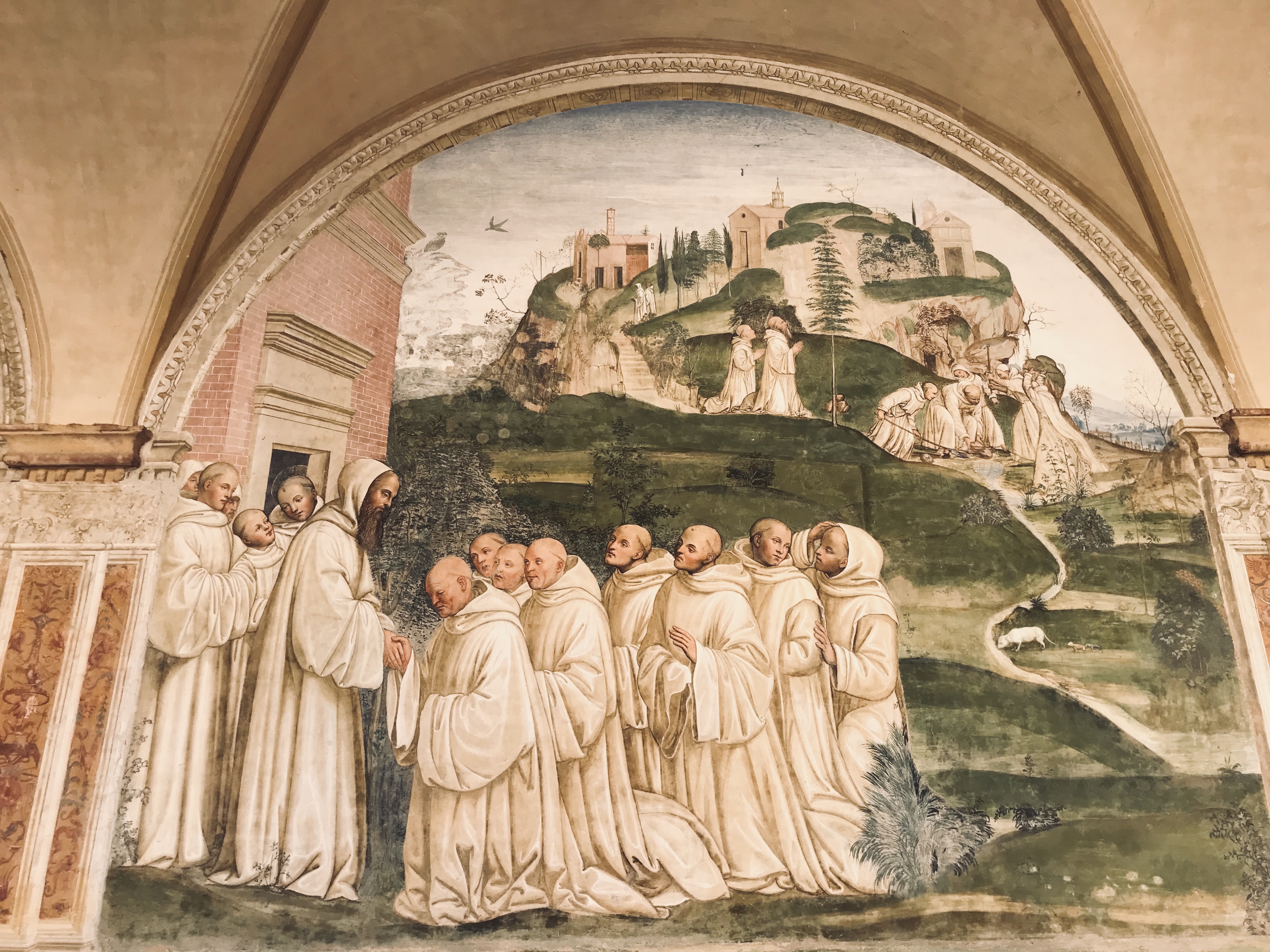 affreschi-abbazia-monte-oliveto-maggiore