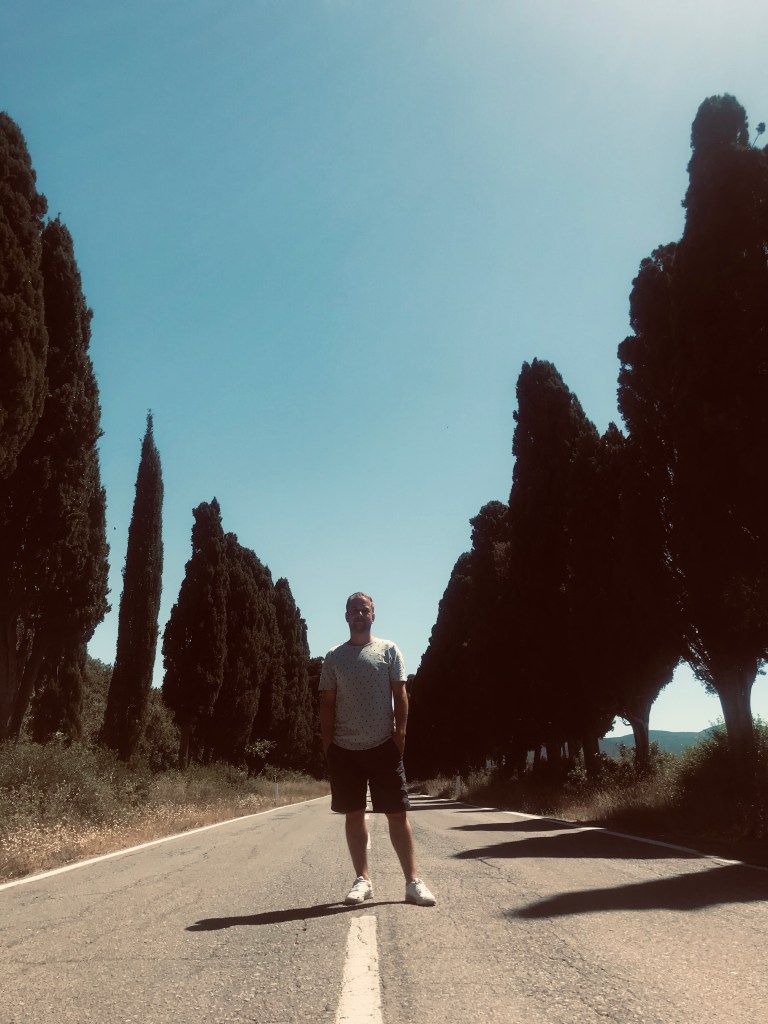 Johannes sul Viale dei Cipressi - Castagneto Carducci, Toscana, Italia