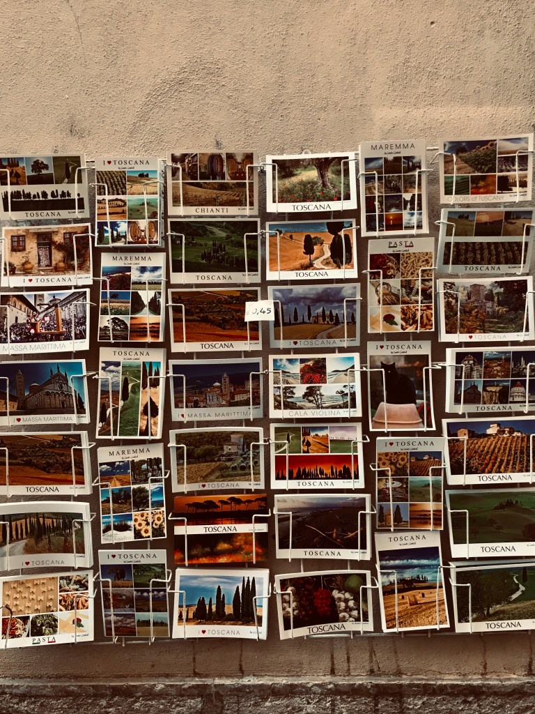 Cartoline dei paesaggi toscani - Massa Marittima, Toscana, Italia