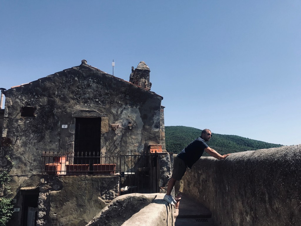 Casette in pietra con vista sulla campagna - Capalbio, Toscana, Italia