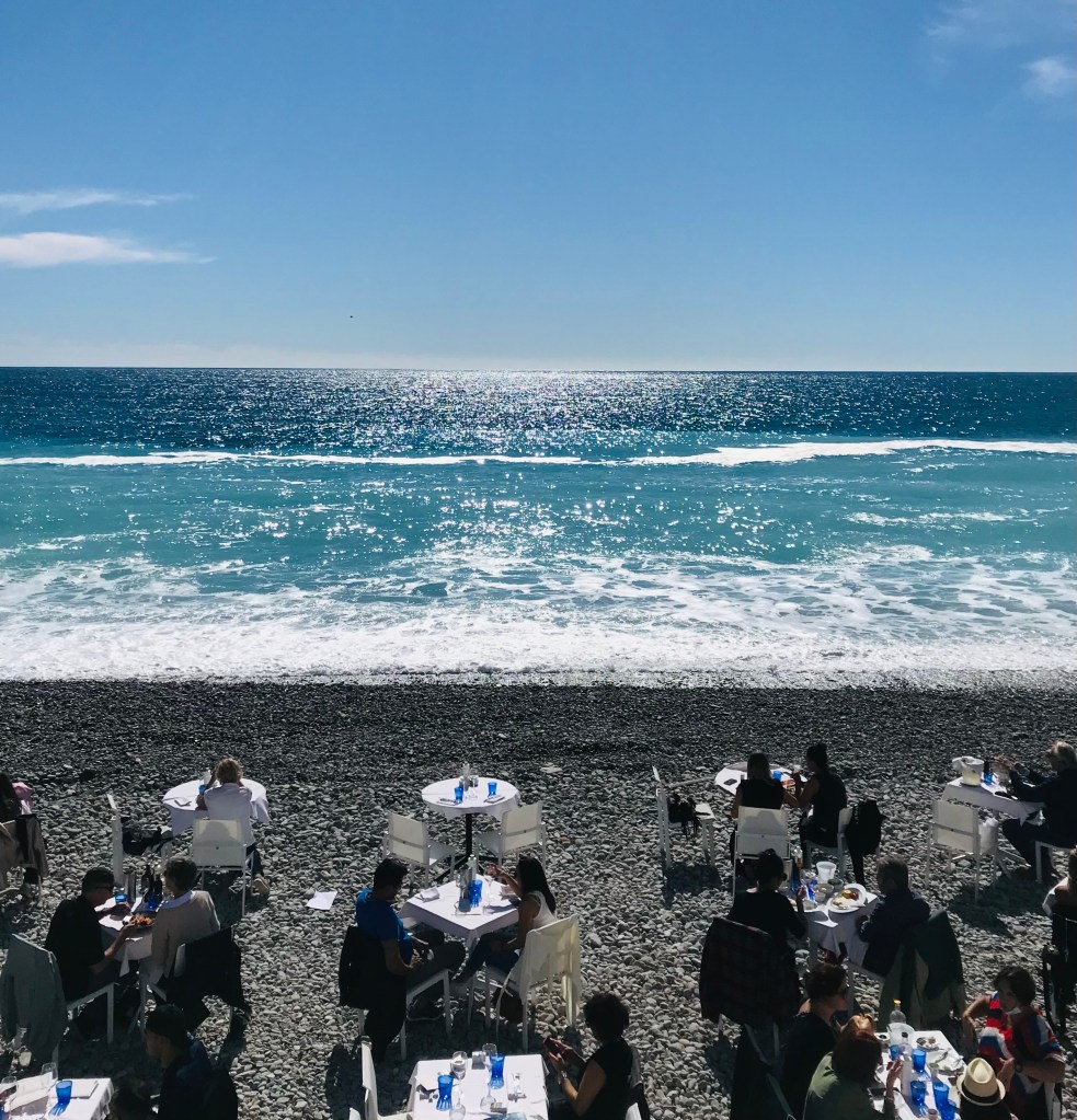 Ristorante direttamente in spiaggia, un sogno - Nizza, Costa Azzurra, Francia
