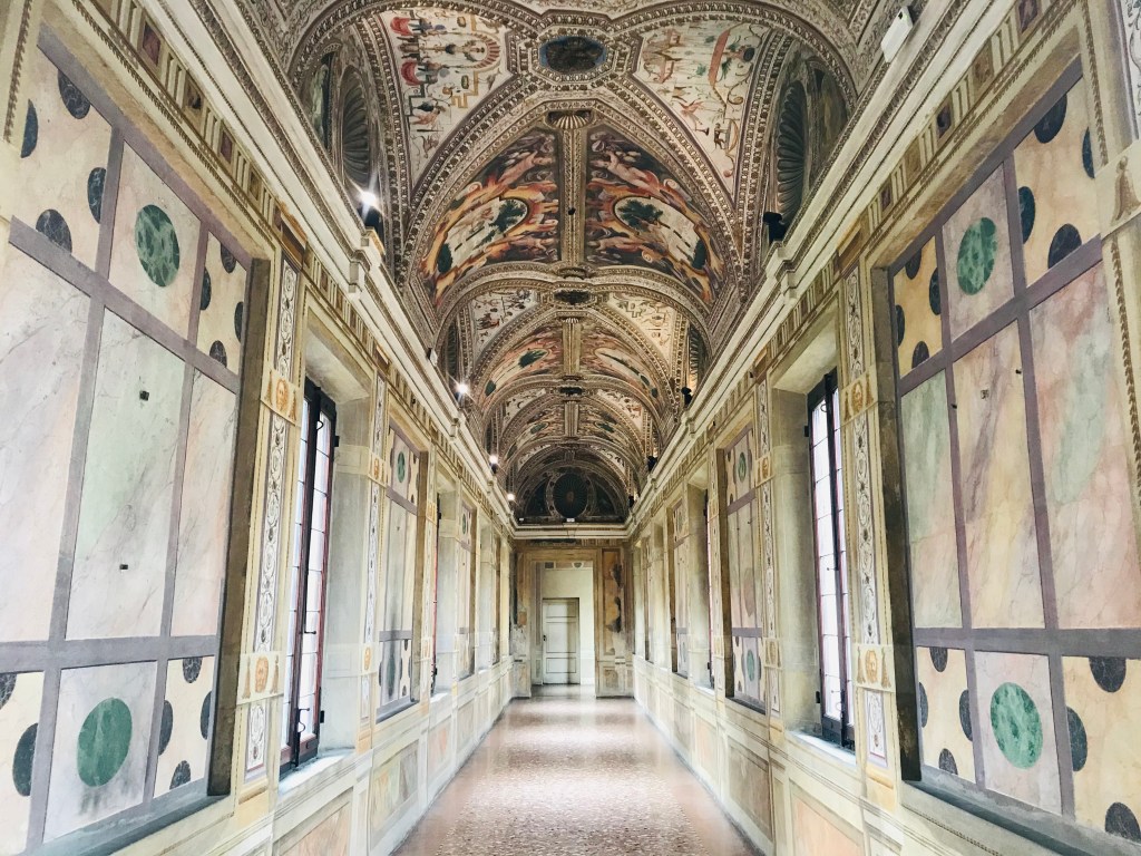 Il Corridoio dei Mori a Palazzo Ducale - Mantova, Lombardia, Italia