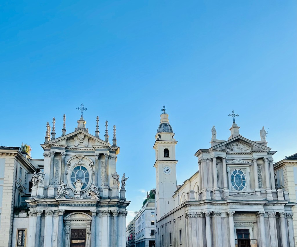 Piazza San Carlo a Torino, durante il giorno