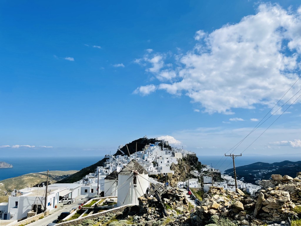 Vista sulla splendida Chora - Serifos, Isole Cicladi, Grecia