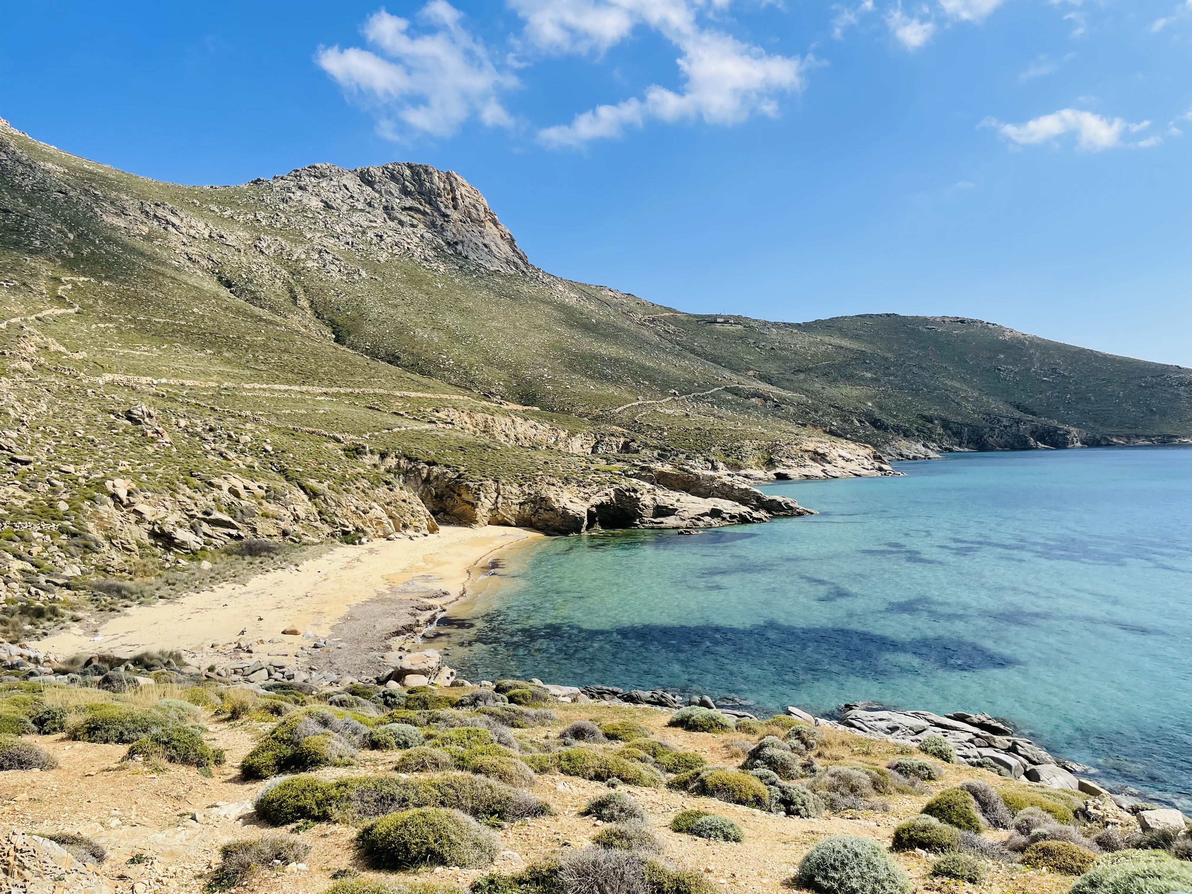 Spiaggia di Kalo Ampeli- Serifos, Isole Cicladi, Grecia