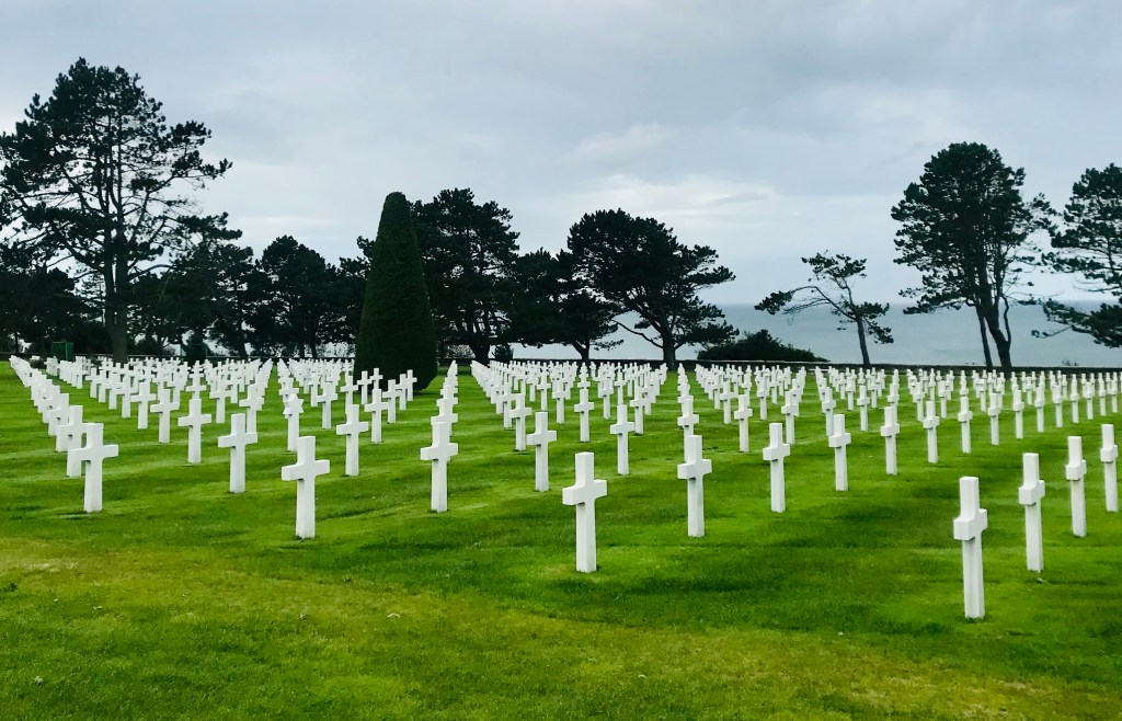 Il cimitero americano di Colleville-sur-Mer - Normandia, Francia