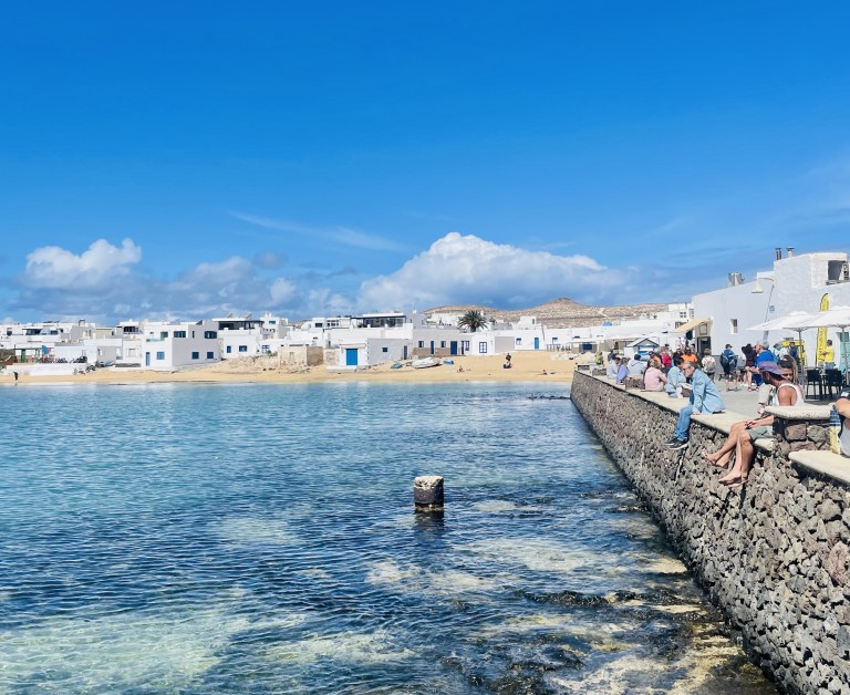 Il paesino di Caleta de Sebo - La Graciosa, Isole Canarie, Spagna
