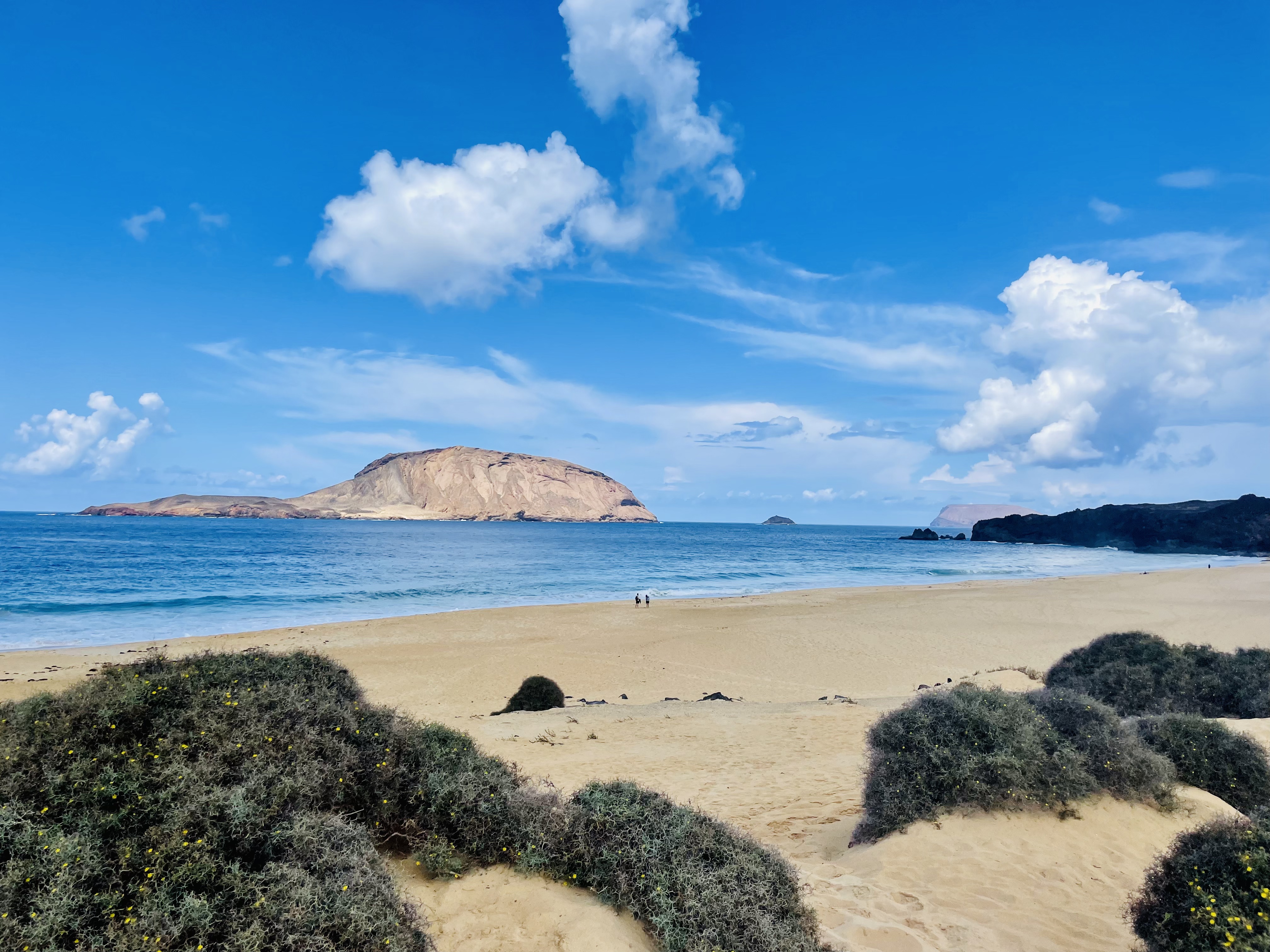Playa de Las Conchas - La Graciosa, Isole Canarie, Spagna