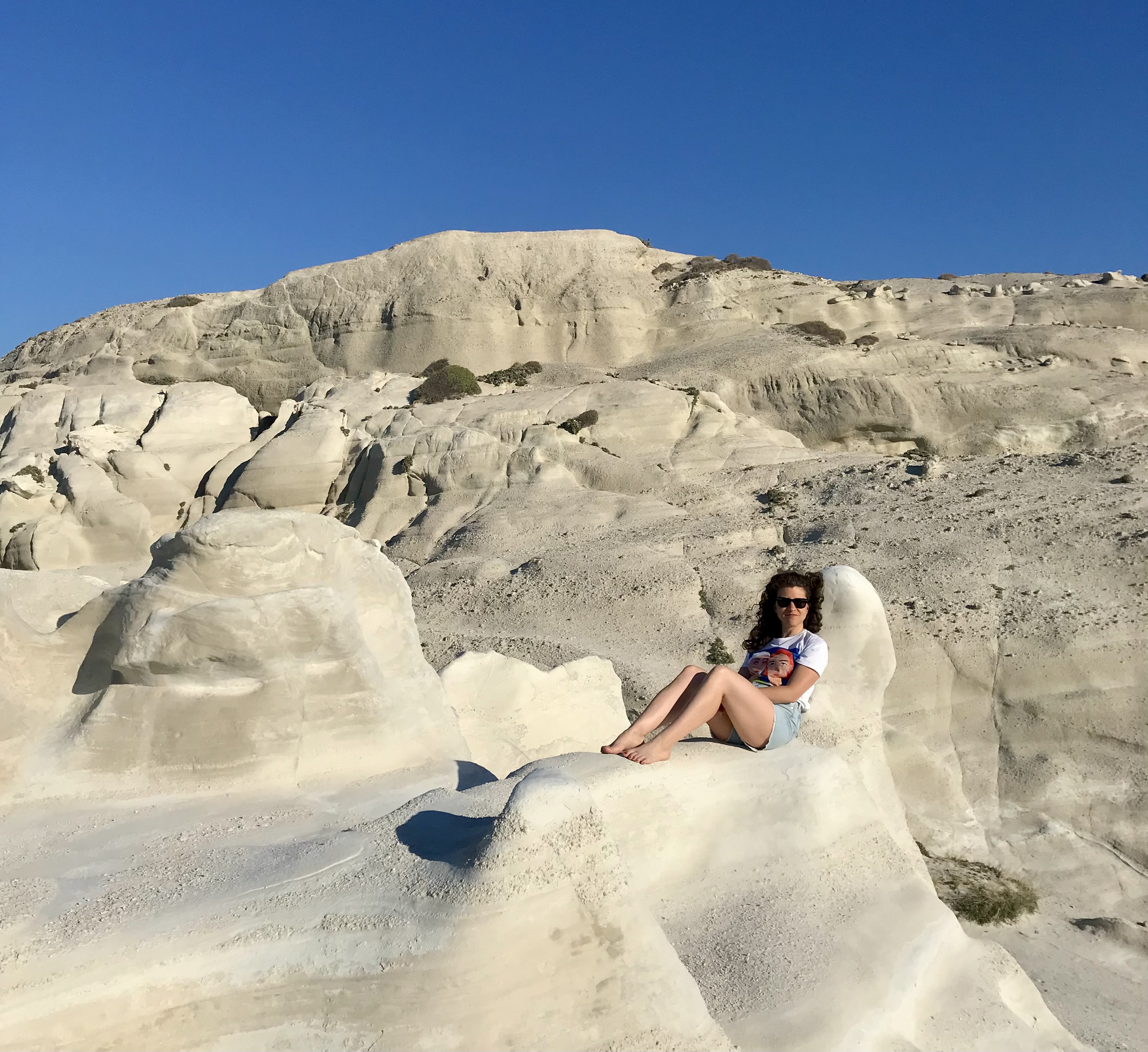 Sedie di roccia a Sarakiniko - Milos, Isole Cicladi, Grecia