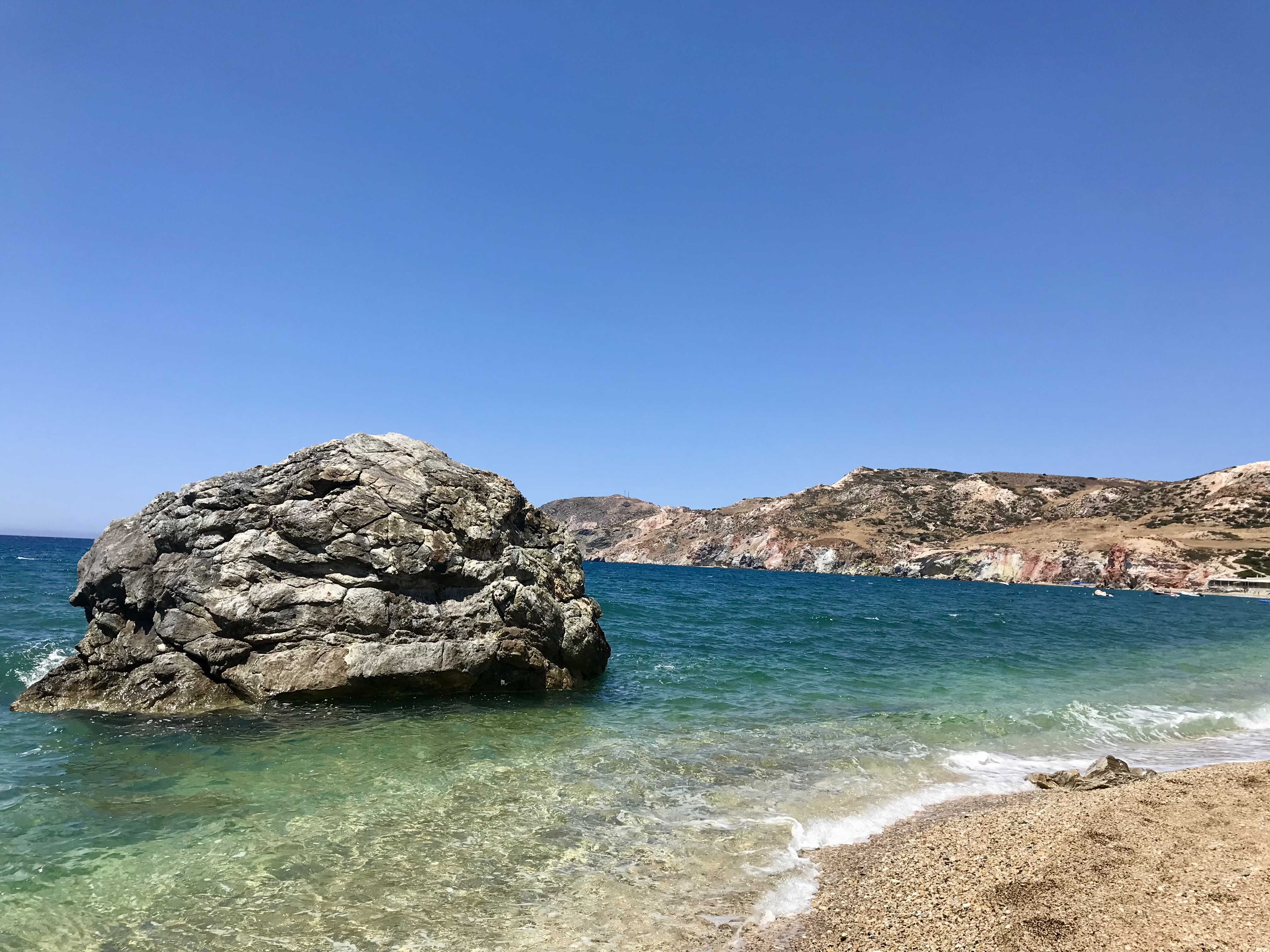 La stupenda spiaggia di Paliochori - Milos, Isole Cicladi, Grecia