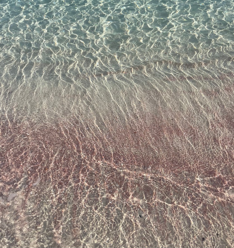 Sabbia rosa a San Vito Lo Capo - Trapani, Sicilia, Italia