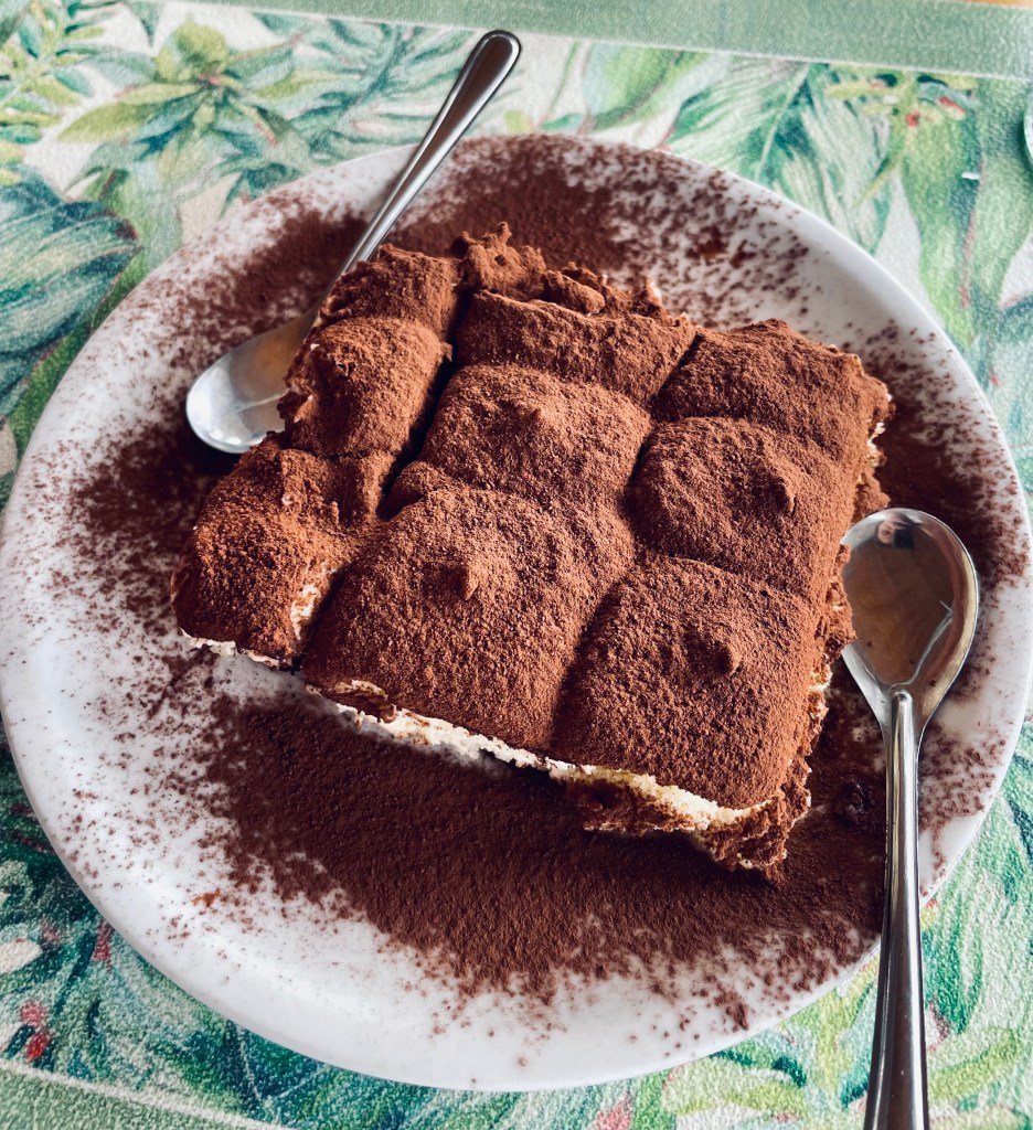 Tiramisù al Lido Boomerang di Menfi - Sicilia, Italia