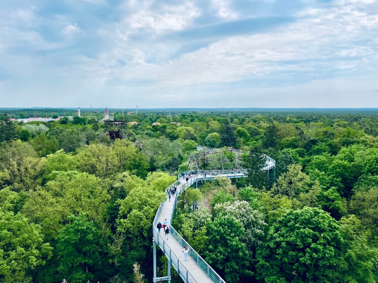 L'altissima pedana del Baum und Zeit - Beelitz, Brandeburgo, Germania