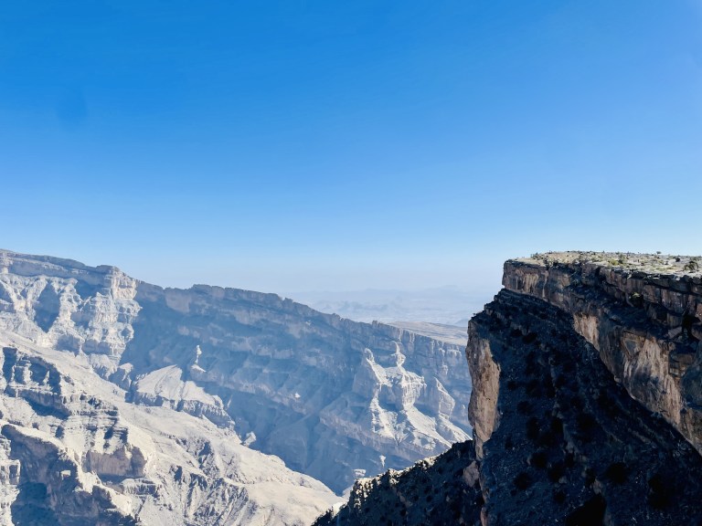 Uno scorcio del Jebel Shams - Oman